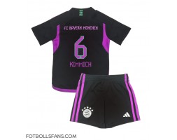 Bayern Munich Joshua Kimmich #6 Replika Bortatröja Barn 2023-24 Kortärmad (+ Korta byxor)